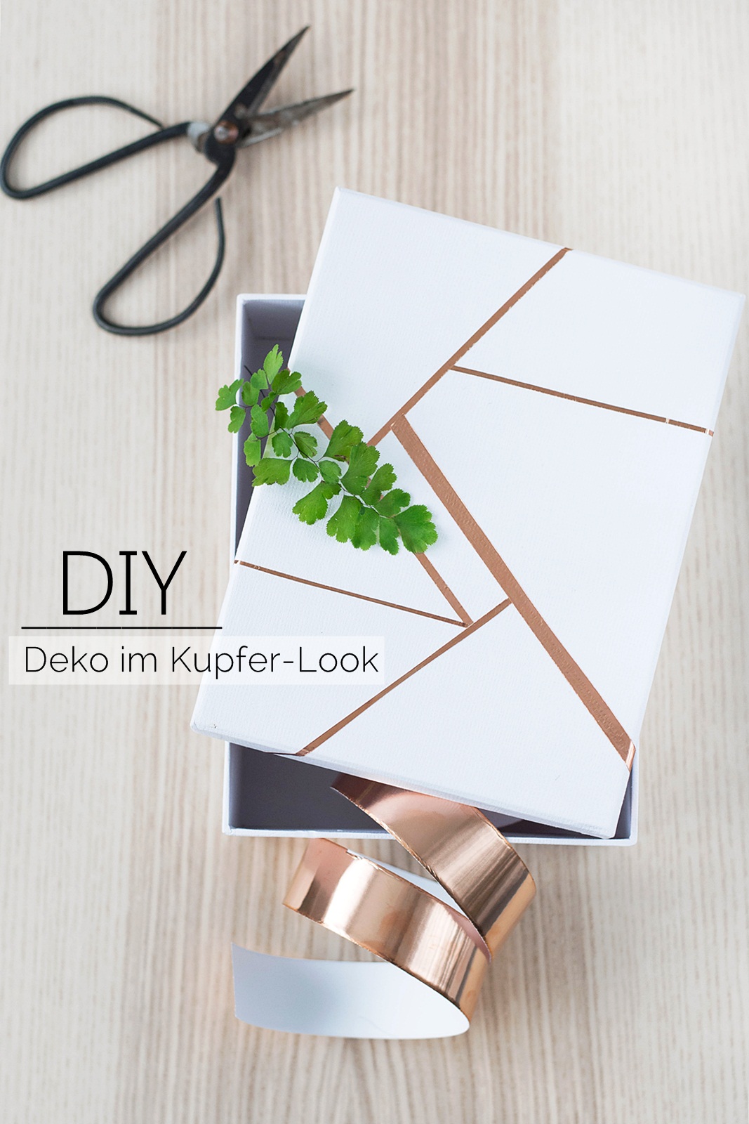 Die schönsten diy projekte mit kupfer Kleiderstange diy holz