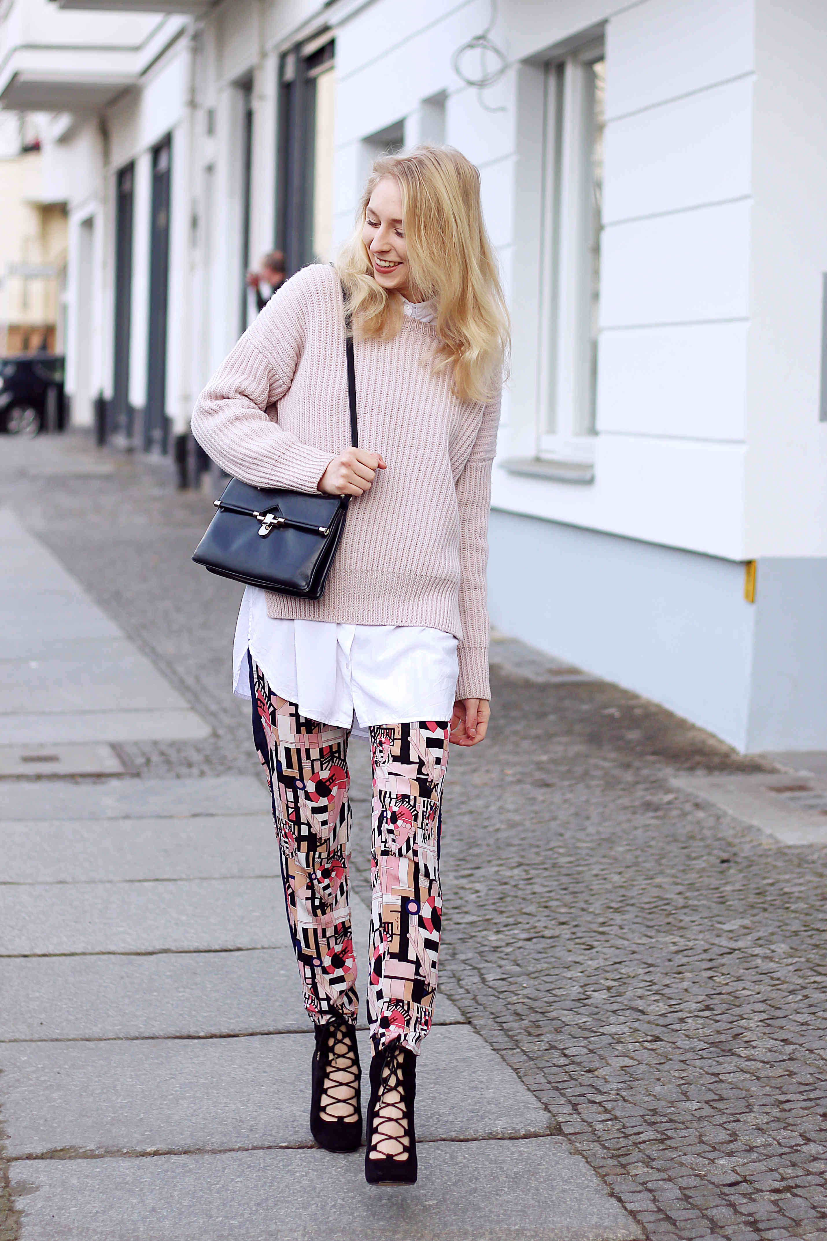 Pastel pink outfit