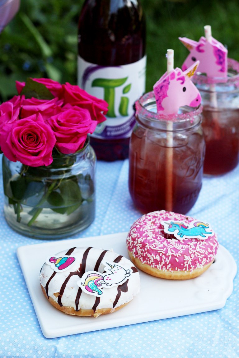 DIY Picknick Ideen selber machen: Eis am Stiel und Einhorn ...